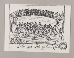 لاعبو الكالشيو الإيطالي بواسطة فرناندو بيرتيلي